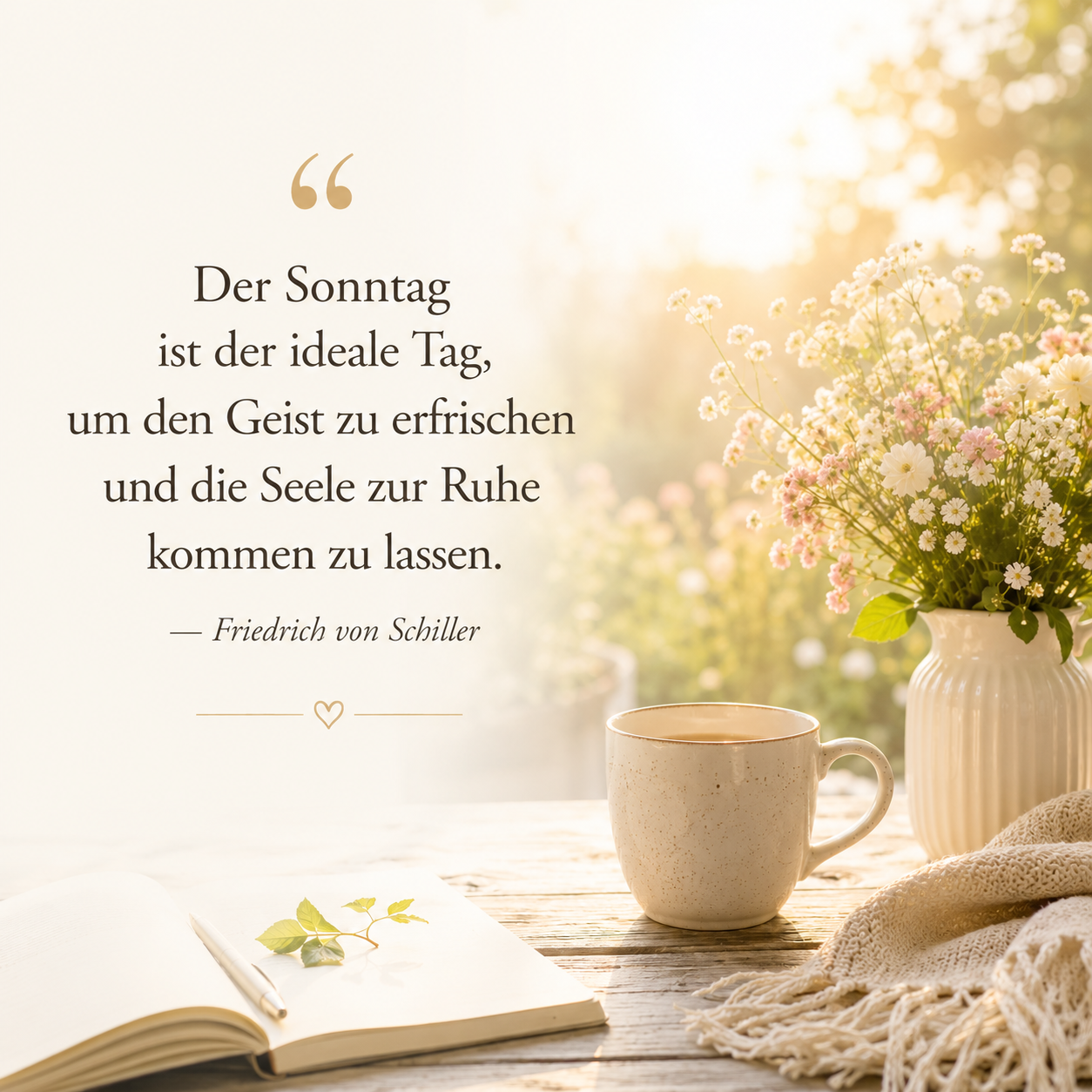 Ein stiller Sonntagsimpuls 🌿
